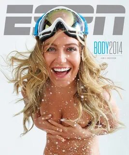 Jamie Anderson covers naked athlete issue of ESPN The Magazi