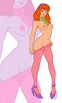 Xbooru - 1 girl 1girl breasts daphne blake female female hum