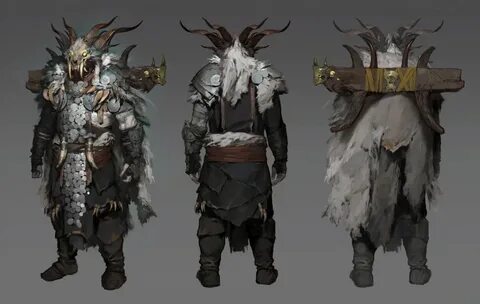 Druid Legendary Armor Artwork - Diablo IV Art Gallery Druid,