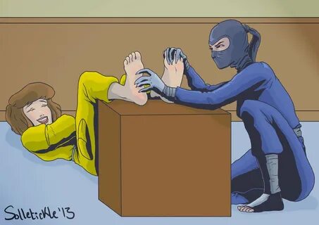 File:April tickled by ninja by solletickle-d69f5tw.jpg - Dra