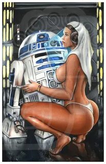 R2PIMP2 by JEREMY WORST Star Wars Girls R2D2 Princess Leia E