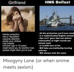 HMS Belfast Girlfriend All the Protection You'll Ever Need -