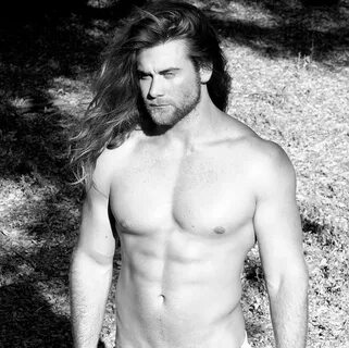 Long haired muscle hunk Brock OHurn