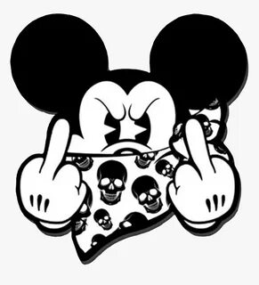 #mickey #middlefinger #fuckyou #freetoedit - Mickey Mouse Mi