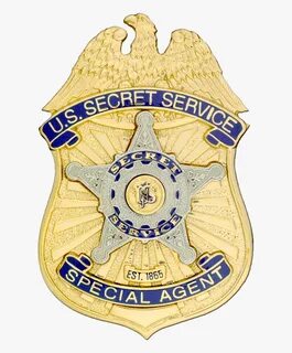 Clip Art Secret Agent Badge - Secret Service Badge 2018 , Fr