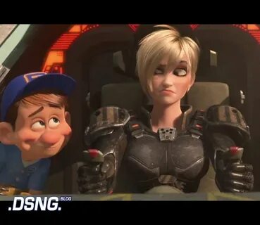 Fix-It Felix and Sergeant Calhoun from Wreck it Ralph 3 Wrec