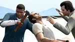 GTA V PC Franklin Kills Michael And Trevor (Editor Rockstar 