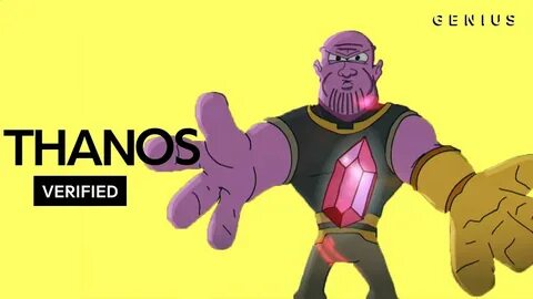 Genius Verified Thanos Beatbox Lyrics - YouTube