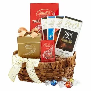Lindt Classics Gift Basket Wine country gift baskets, Classi