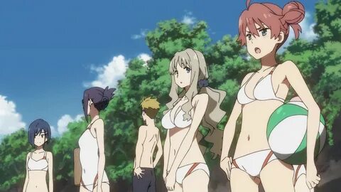 Darling in the Franxx Splashes At The Beach - Sankaku Comple