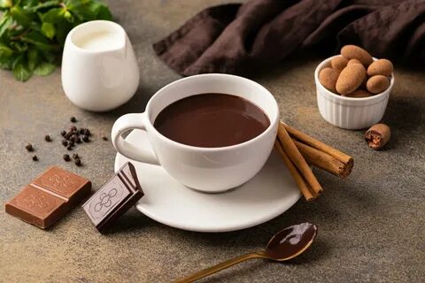 Готовим настоящий горячий шоколад, в котором нет ни грамма к