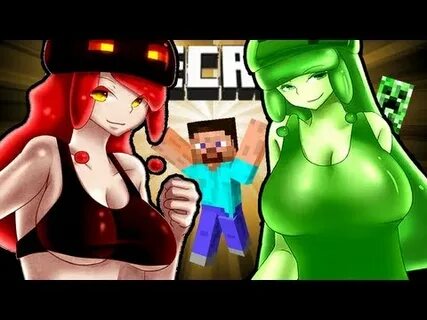 Minecraft GIANT SLIME GIRL Fight! - YouTube