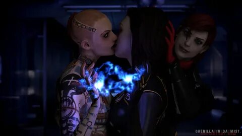 Джек и Миранда - Фан-арт Mass Effect 3