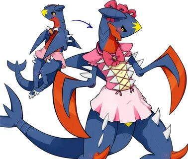 Download Resized To 47% Of Original - Magical Girl Garchomp 