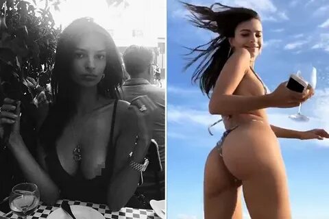 Emily Ratajkowski purposely flashes her nipples over lunch i