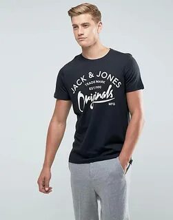 Jack & Jones Originals T-Shirt With Brand Graphic ASOS