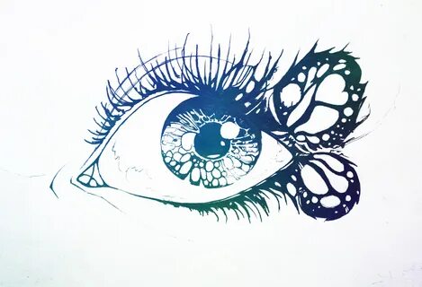 Gimp Drawing Filter 9 Images - Onesketchist Butterfly Eye W 