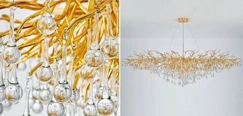 Люстра Droplet Chandelier circle купить выгодно с доставкой 