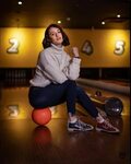 I never knew how much fun a bowling photoshoot would be. Wea