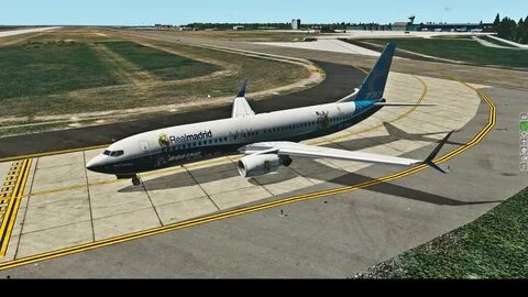 X-Plane 11 Boeing 737MAX8 "Real Madrid" Ultra Realism - YouT