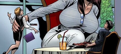 Giantess Dinner Date - False Profiles by vore-fan-comics on 