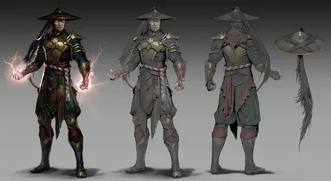 Raiden Concept Art from Mortal Kombat 11 #art #artwork #gami