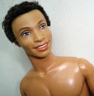 Купить Barbie/KEN DOLL African American NUDE Rooted Hair NEW