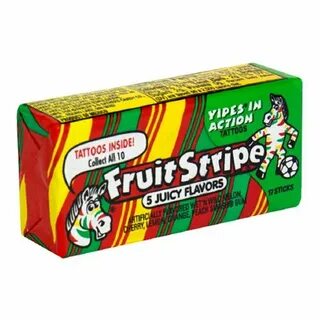 Fruit Stripe Gum. The best 8 seconds of flavor ever. - Imgur