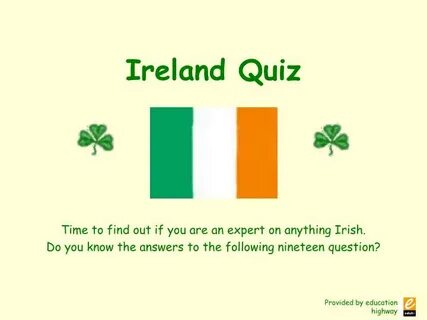 PPT - Ireland Quiz PowerPoint Presentation, free download - 