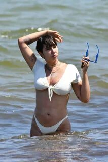 JACKIE CRUZ in Bikini at a Beach in Miami 04/28/2019 - HawtC