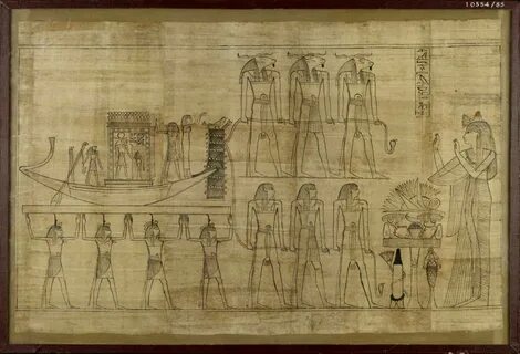 Papyrus Ani - BM EA10470 Ushabtis