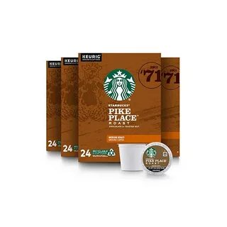 Starbucks Pike Place Roast K Cups, 96-Count - Coffeester