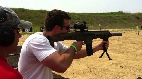 Remington ACR with AAC can full auto - 2011 Silencer Shoot -