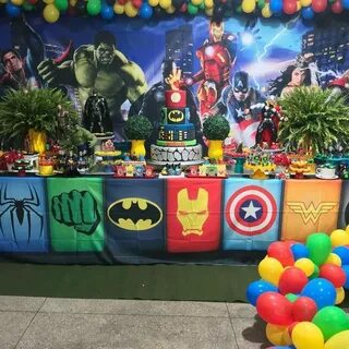 Avengers Birthday Party Marvel birthday party, Avengers birt