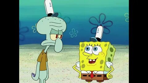 SpongeBob Laughing at the Fact that Strangler Got his Just D