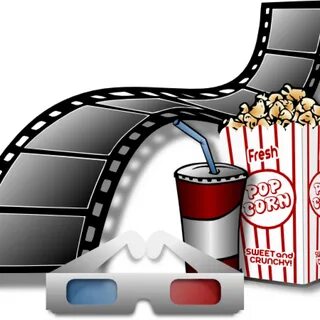 Cinema Clipart Items Clip Art At Clker Vector Online - My Mo