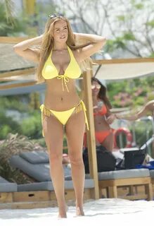 Chloe Meadows in Yellow Bikini 2017 -26 GotCeleb