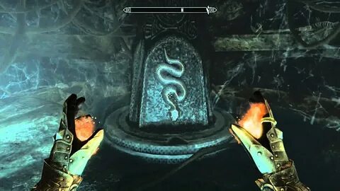 Skyrim Forbidden Legend Geirmund Hall Puzzle - YouTube