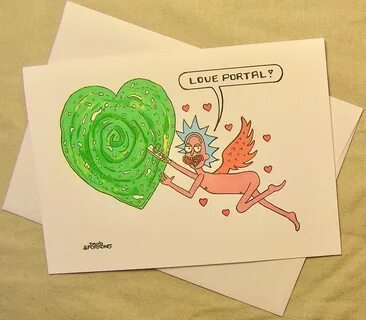 Rick And Morty Valentines Day Gift Rick and morty drawing, R