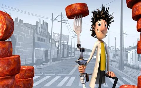 Free Cloudy with a Chance of Meatballs Wallpaper in 1280x800