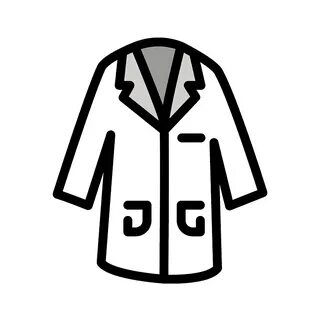 Lab coat emoji clipart. Free download transparent .PNG Creaz