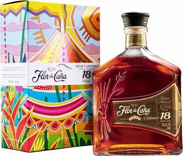 Flor de Caña Rum Centario Gold 18 Jahre Legacy Edition 1 Cig