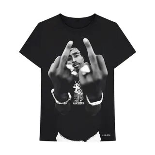Buy 2pac middle finger shirt cheap online