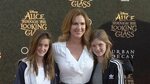 Peri Gilpin "Alice Through the Looking Glass" Premiere Red C