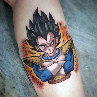 64 Elegant Vegeta Tattoo Designs And Ideas About Dragon Ball