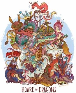 HOARD OF DRAGONS PRINT - IGUANAMOUTH - Online Store Powered 