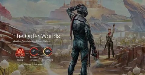 Первые оценки The Outer Worlds: отличная игра