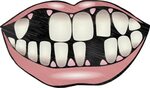mouth teeth lips funny freetoedit #mouth sticker by @rutymo