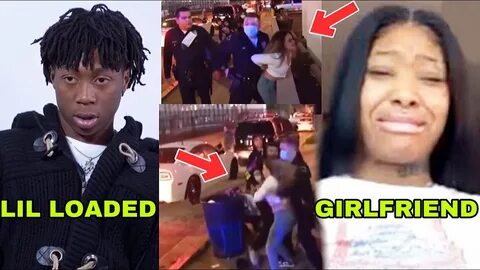 Moment Lil Loaded Girlfriend Arrested Cause Of his Death Rev