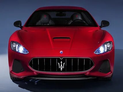 Фото Maserati Gran Turismo - Maserati GranTurismo 2018 вид с